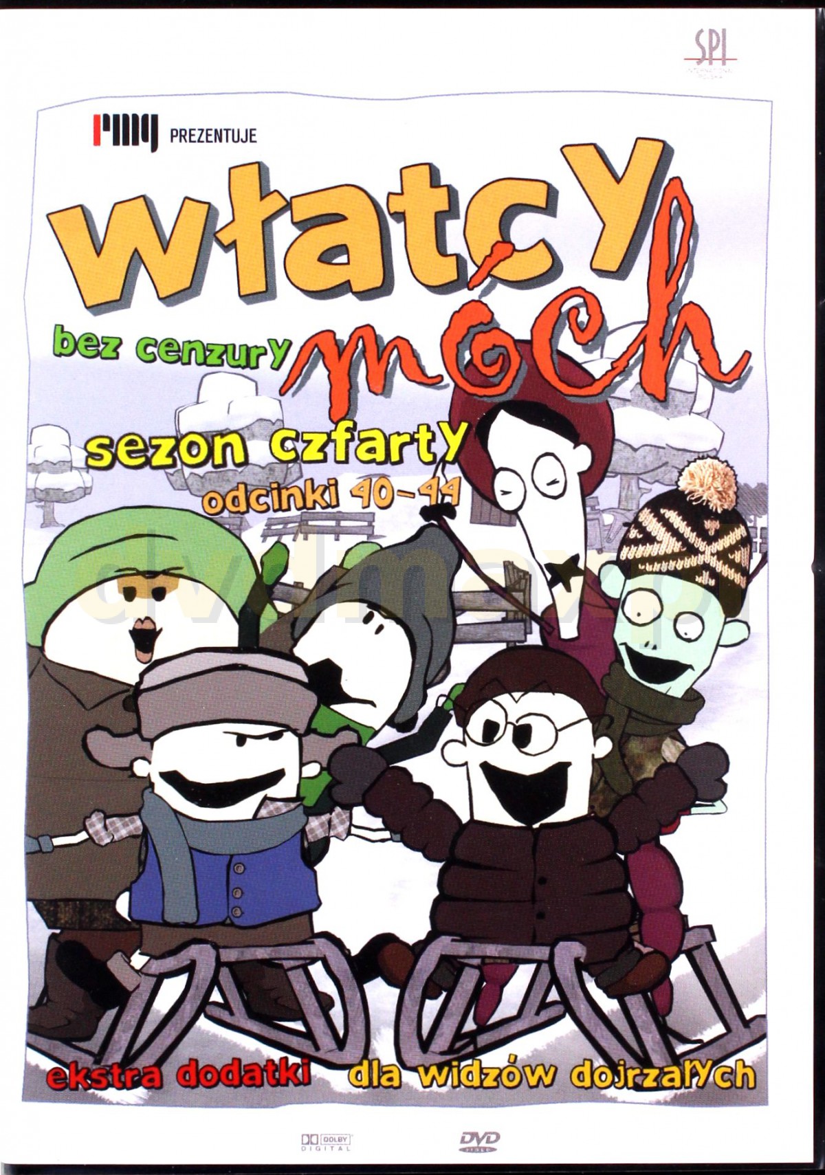 Sklep Punkt44.pl | Włatcy Móch sezon 4 odcinki 40-44 [DVD]