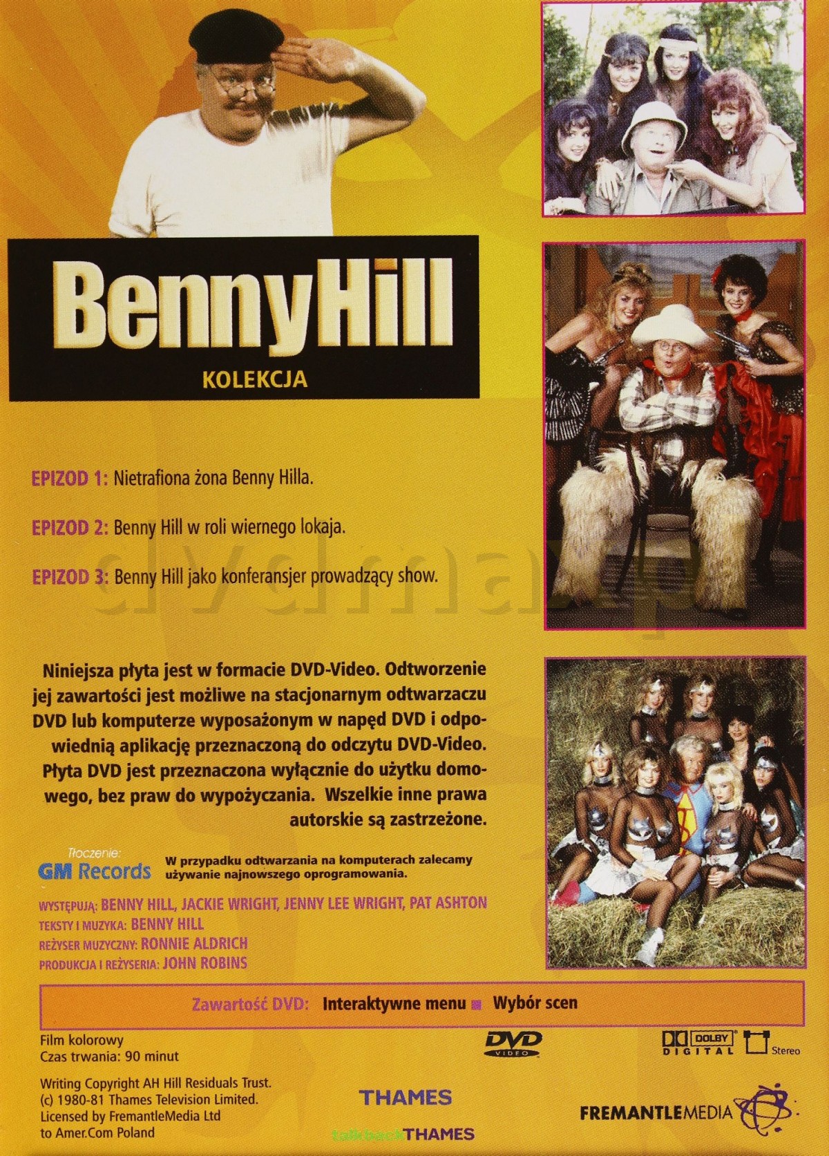 Sklep Punkt44.pl | Benny Hill 1 [DVD]