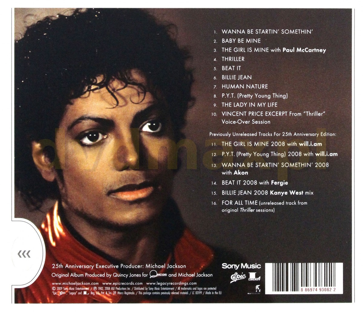 洋楽 Michael Jackson Thriller25thAnniversary Amazon.co.jp: Thriller (25th Anniversary Deluxe Edition CD