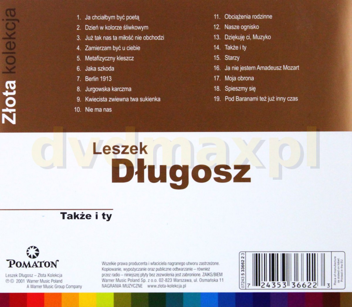 Sklep  | Leszek Długosz: Złota Kolekcja [CD]
