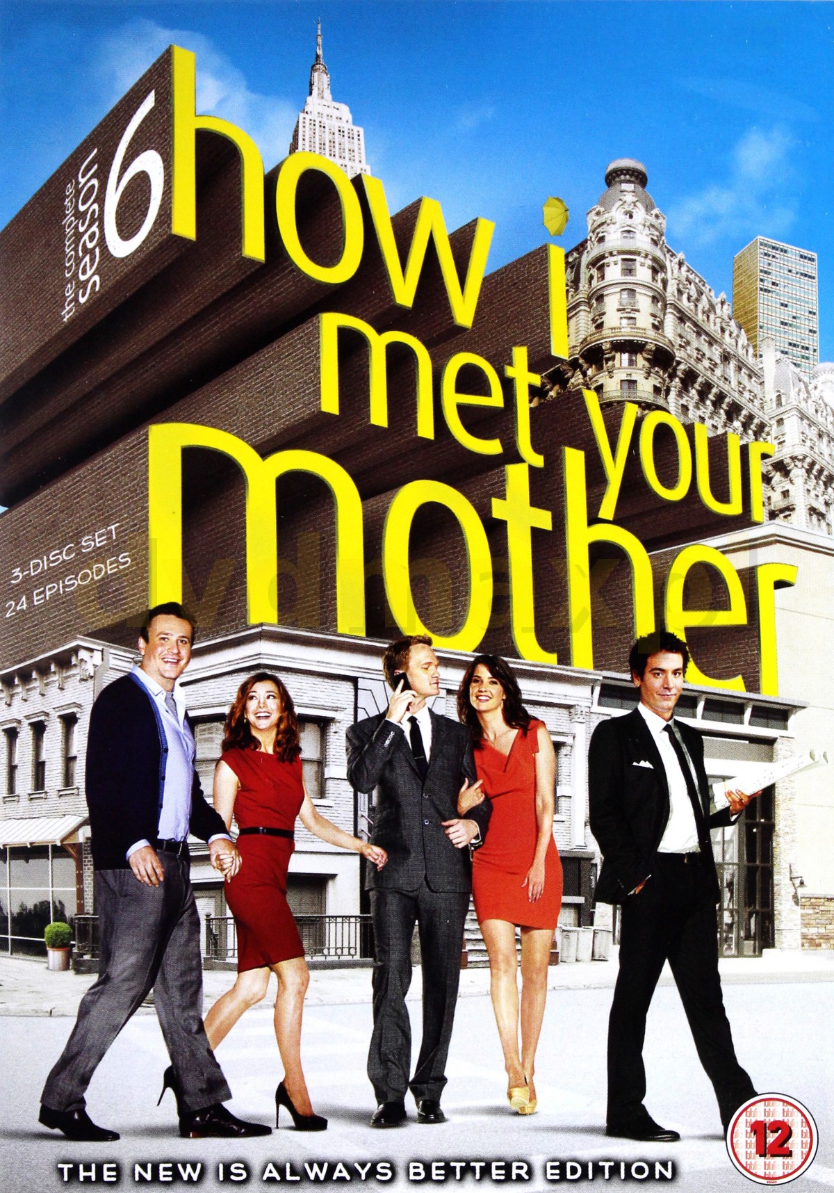 Sklep Punkt44 Pl How I Met Your Mother Season 6 Jak Poznalem Wasza Matke Sezon 6 3dvd