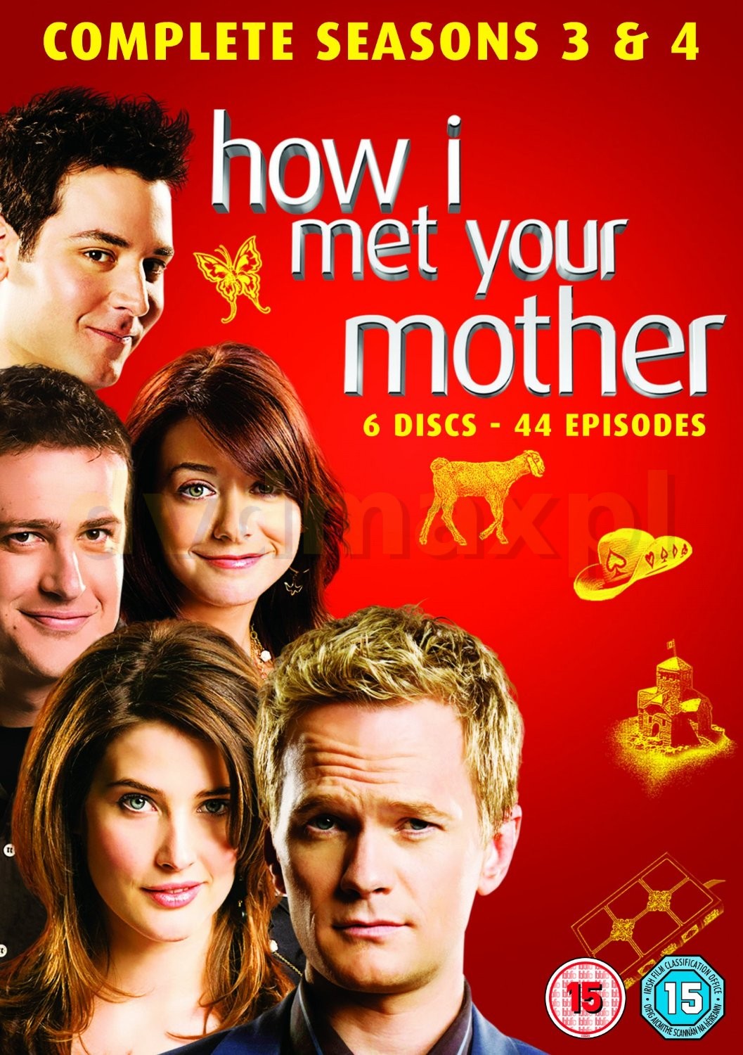 Sklep Punkt44 Pl How I Met Your Mother Season 3 4 Jak Poznalem Wasza Matke Sezon 3 4 6dvd