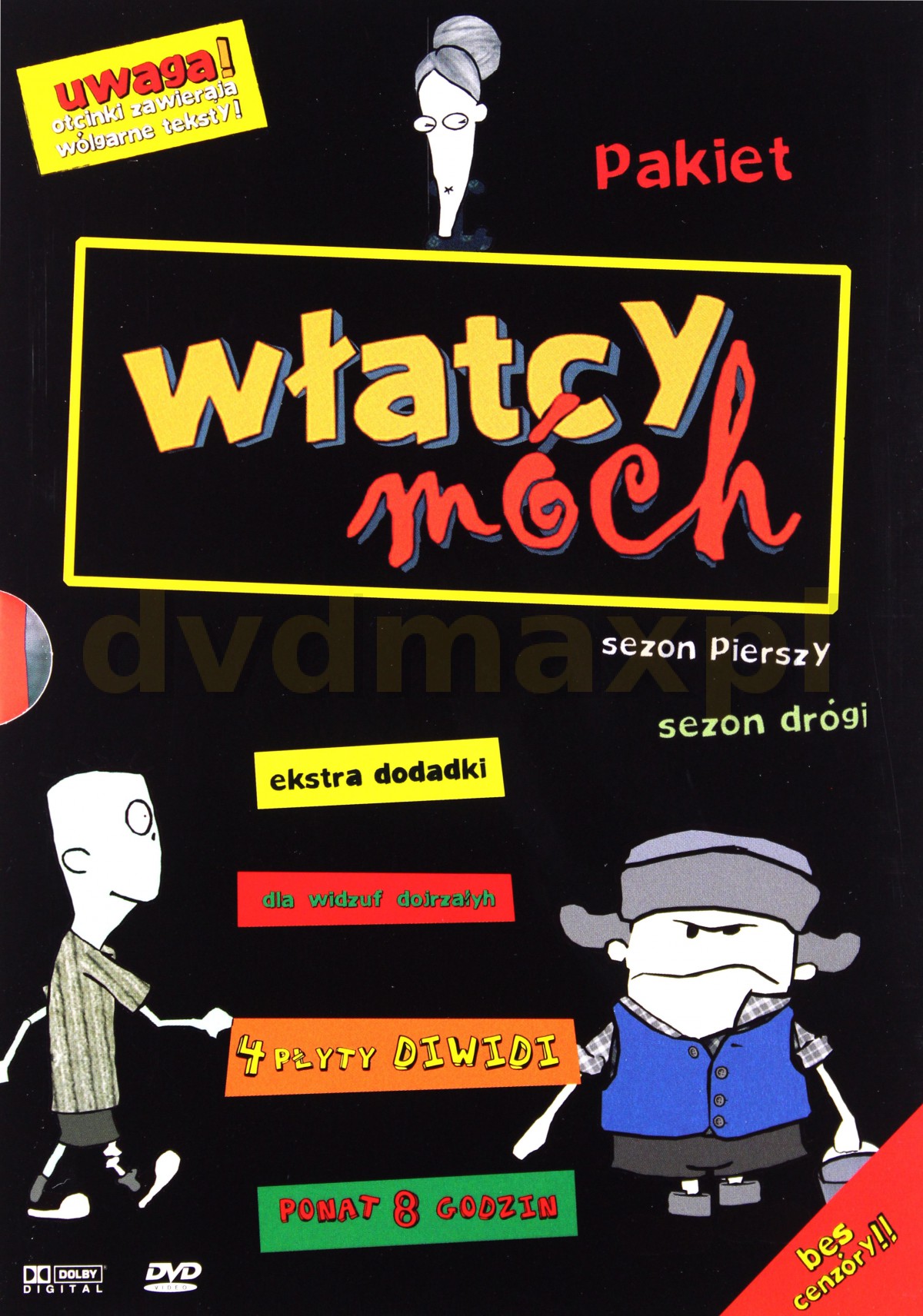 Sklep Punkt44.pl | Włatcy Móch sezony 1 i 2 odcinki 1-24 Pakiet [4DVD]